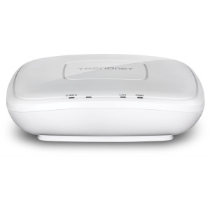 TRENDnet TEW-755AP 4 dBi Wireless N300 PoE Access Point, power adapter, 2.4 GHz